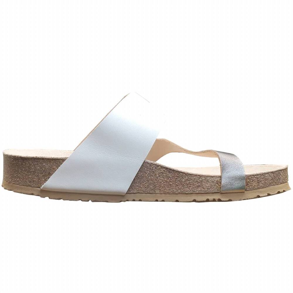 NEW MEPHISTO women's madeline sandal in silver vega